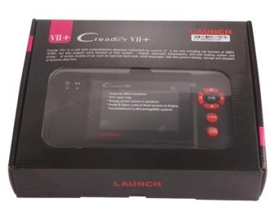 China Multi-language OBDII Code Scanner Original Launch X431 Creader VII+ for sale