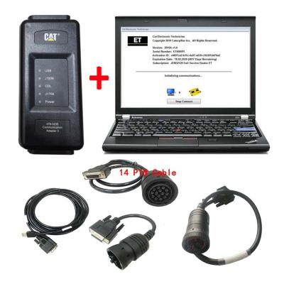 Chine CAT Caterpillar ET3 Truck Diagnostic Tool Plus Laptop Lenovo X220 Il est également disponible en téléchargement à vendre