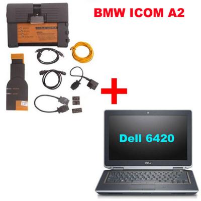 Cina strumento diagnostico di 2020.8V BMW ICOM A2 BMW con il CPU 4G RAM Ready To Work del computer portatile I5 di Dell E6420 in vendita