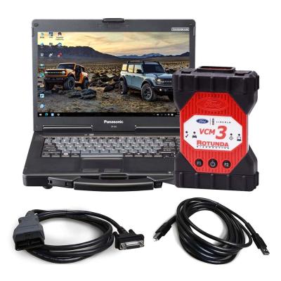 China Original Ford VCM III Ford VCM3 Ford Diagnostic Tool Support CAN-FD and DoIP Plus Panasonic CF53 Laptop for sale