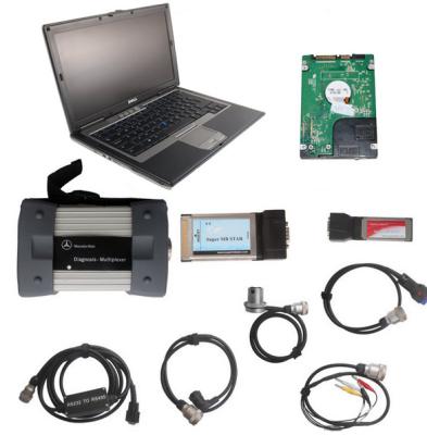 China Hochleistungs-LKW-Diagnose-Tool/MERCEDES-BENZlkw-Diagnosescanner mit Laptop 2019/3 Dells D630 aktualisierten Version zu verkaufen