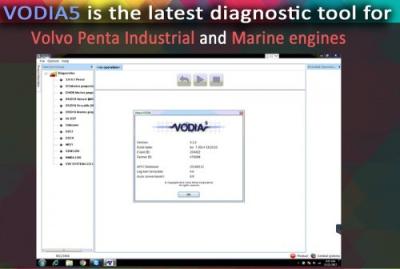 China Selbstdiagnose-Software VODIA5 für  Penta industriell und Marinesoldat 1 Jahre Garantie- zu verkaufen