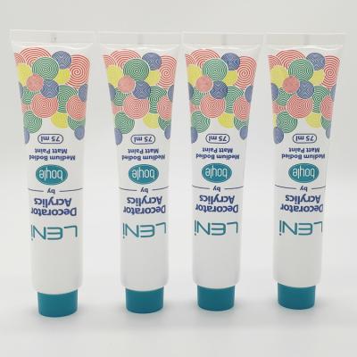 China 85g 85ml 100g cosmetic cream tube 32MM diameter cosmetic plastic barrier tube cosmetic packaging abl/pbl cream tube for sale