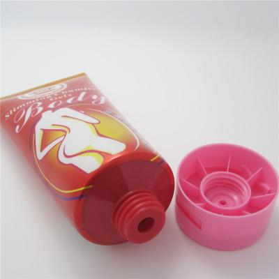 China Cosmetic Hair Dye Tube Hair Flip Top Tube Lid Packaging Hair Oil Tube for sale