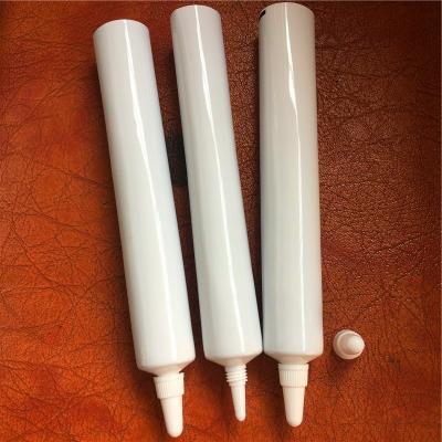 China 5g 10g 12g 15g 20g 25g 30g 50g 60g 80g aluminum barrier cosmetic tip lid laminated abl tube with spout gel cosmetic tube for sale