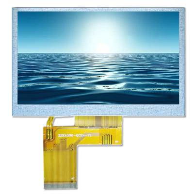 China 480*272 pixels LCD-displaymodule 4,3 inch TFT-displaypaneel RGB40-interface Te koop