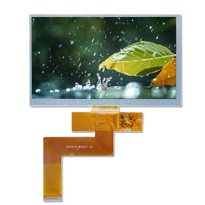 China 800*480 RGB TFT Display 350cdm/2 7 Inch Industrial LCD Screen for sale