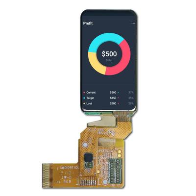 China 1.46 polegadas OLED Touch Display Resolução 194*368 SPI/QSPI/MIPI/I2C Interface Amoled Display Screen à venda