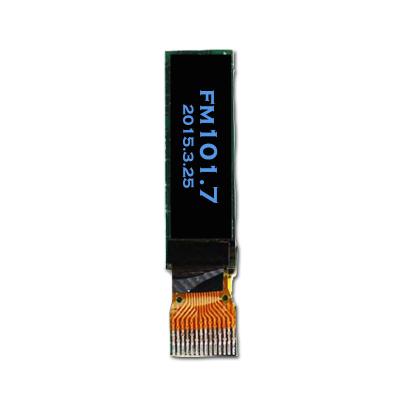 Chine 0Écran Pmoled de 69 pouces pour bracelet intelligent Résolution 96 * 16 pixels avec interface I2C à vendre