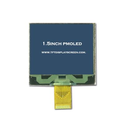 China 128*128 Square Oled Display With I2C Interface 1.5 Inch Pmoled Screen Module for sale