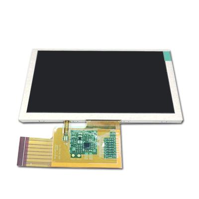 China 5 Zoll AUO G050VTN01.0 TFT-LCD-Bildschirm 800 RGB × 480 Pixel für den aktiven Bereich W*H 108 W × 64.8 H TN Blickwinkel zu verkaufen