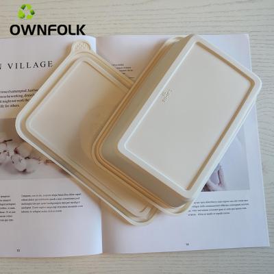 China OEM Eco Disposable Biodegradable Paperboard Takeaway Food Packaging Paper Fast Food Packaging Box for sale