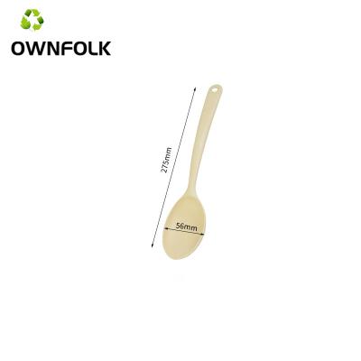 China OWNFOLK Biodegradable Peep Price Cutlery Table Cutlery Set Biodegradable Disposable Fork Spoon Knife Set Hot Selling Miniature Wear for sale