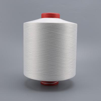 China Memory 100% 100% polyester net drawn yarn 6KG/piece fixed length and fixed weight support dyeing and waterproofing for sale