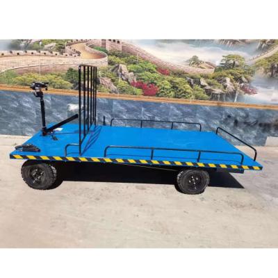 China Hotels China Factory Price Warehouse Electric Flatbed Cargo Turnover Cart for sale