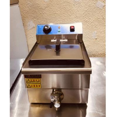 China Hotels Commercial Heavy Duty Steel Restaurant Equipment Electronic Fryer for sale