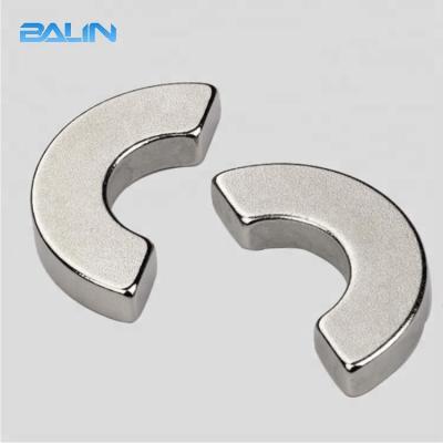 China Moto Magnet N42 Half Ring Neodymium Magnet for sale