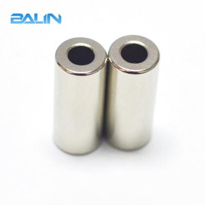 China Industrial Magnet Supplier Hot Sale Customized N35-N52 Long Hollow Cylinder Magnet for sale