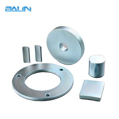 China Industrial magnet super strong neodymium ring zinc plating ndfeb magnet for sale