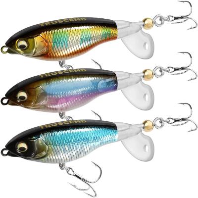 China High Strength ABS Plastic Snap Trout Trout Bass Maker Truscend Bait Maker Floating Top Water Fishing Lure For Saltwater Freshwater for sale