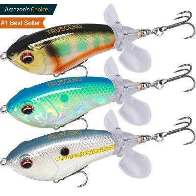 China Truscend supplier trout wholesale high strength bottom artificial minnow plopper floating topwater fishing lures bait for saltwater for sale