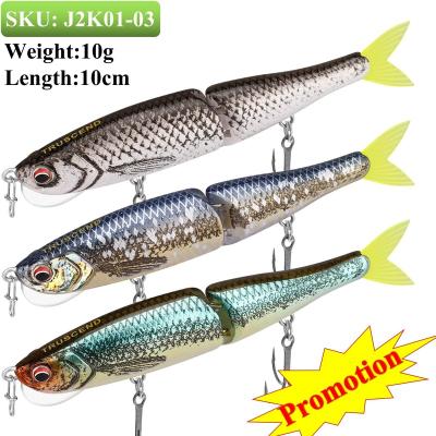 China High Strength Googan Pike Carp Supplier Truscend Bass Trout Animated Hard Plastic Multi Joint Swimbait Fishing Lure For Freshwater for sale