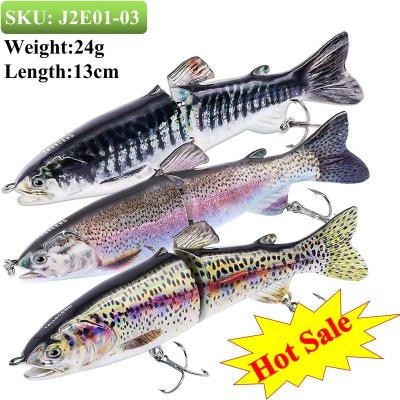 China Swimbait Plastic Artificial Truscend Crankbait Slow Sinking ODM High Strength Trout Pike Striper Joint Fishing Lure Gift For Freshwater for sale