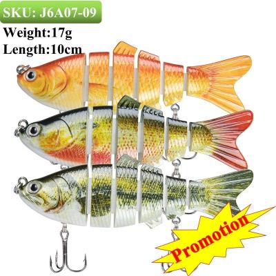 China Fishing Lure Bionic Sinking Hard Swimbait Trout Zander High Strength Custom Bass Perch Floating Joint For Freshwater for sale