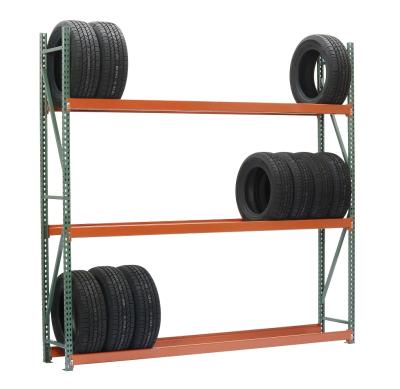 China Suitable for outdoor auto shop 3 row car tire shelf for sale