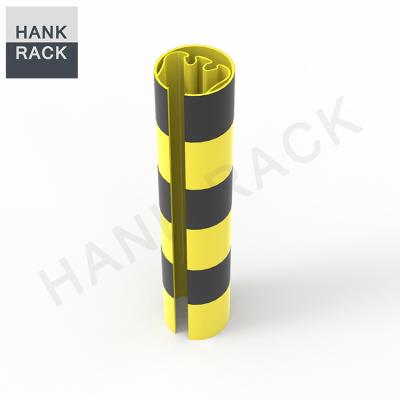 China Traditional PVC Rack Guard Pallet Rack Plastic Corner Column Protector for sale