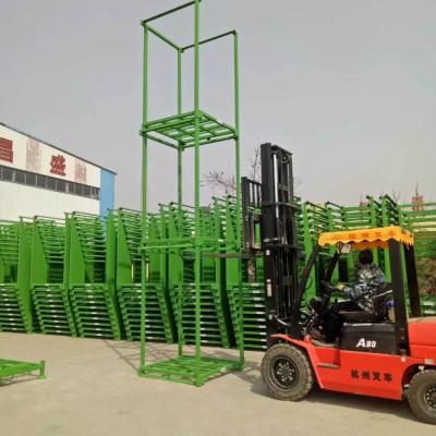 China Corrosion Protection Nestainer Heavy Duty Stackable Stillage Metal Storage Pile Rack for sale