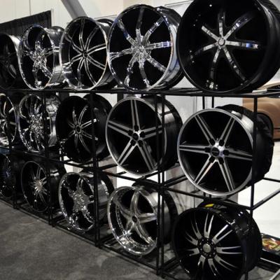 China Q235 Steel Alloy Wheel Display Stands for sale