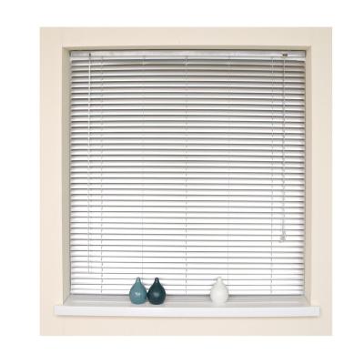 China Eco-friendly 25mm Cheap Price Mini Horizontal Window PVC Venetian Blinds For Home Decor for sale