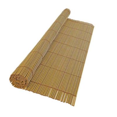 China Natural Manual Grass Reed Window Blinds Jute Bamboo Woven Shade Mixed Curtains Anti-UV for sale