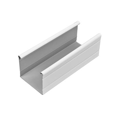 China Venetian Blinds Eco - Friendly Metal Profile Headrail For 50mm Rope System for sale