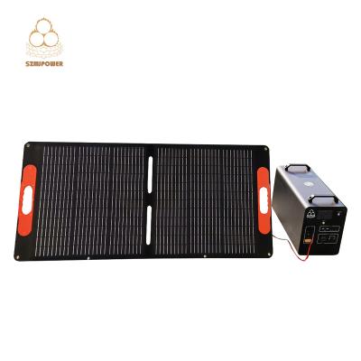 China SZMJPOWER 1000 watt 1000w solar power station Eu plug 220v 230v portable charging outdoor lifepo4 battery for sale