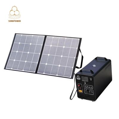 China SZMJPOWER Power Station 1000W 1000Wh Wireless Charging Portable Outdoor Solar Generator for sale