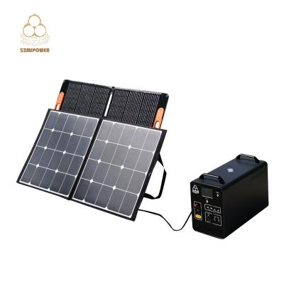 China SZMJPOWER LFP Wireless Charging Portable Power Station with 1000w 1500w 2000w Backup Battery Solar Powered Generator for sale