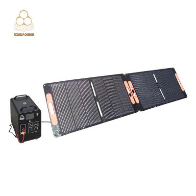 China SZMJPOWER 2022 New Design Product 1000w 2000w 3000w Home Energy Storage Wireless Charging Solar System for sale