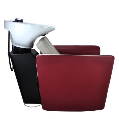 China Modern massage shampoo chair hair salon backwash unit bed salon sink shampoo chairs for sale