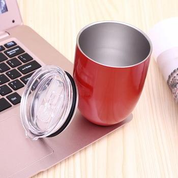 China Double Stocked Stainless Steel Vacuum Tumbler Coffee Mug OEM 12 Ounce Coffee Mug for sale