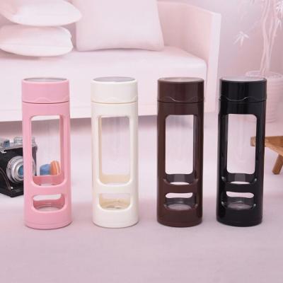 China Viable New Products Attack Tea Cup Juice Water Bottles Plastic Mug for sale