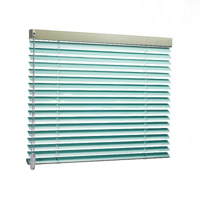 China Environmentally Friendly Venetian Roller 35Mm Aluminum Slat Window Manual Blind Curtains for sale