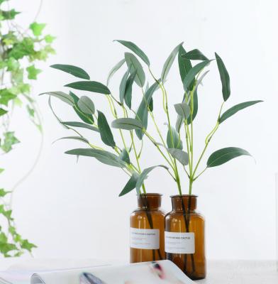 China Environmental protection new style artificial artificial eucalyptus trees plant for home decoration for sale