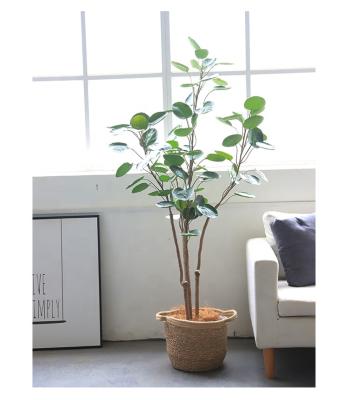 China Anti Radiation Environmental Protection Anti UV Green Popular Home Office Decoration Artificial Potted Plants for sale