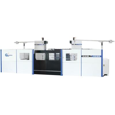 China New Design Machinery Repair Shops DHM4500 Double Column Spindle Head Horizontal Milling Machine Center for sale