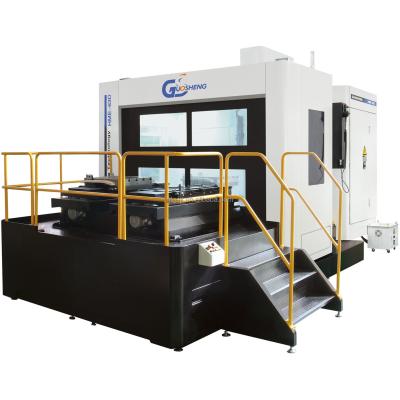 China Horizontal CNC Metal Milling Machine Machining Center Manufacturer Of Machinery Repair Shops New HME63D for sale