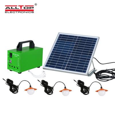 China ALLTOP New Product Home Solar Energy Powered 20w 30w 50w Solar System for sale