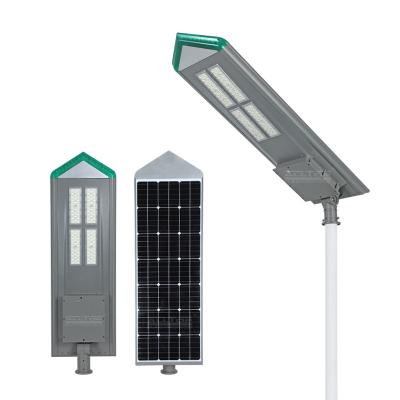 China ROAD ALLTOP aluminum ip65 waterproof all in one 180W integrated led solar street light price with pole for sale