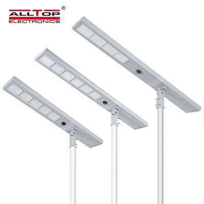 China ALLTOP ROAD Outdoor 60w 120w 180w 240w 300w 360w Motion Sensor Integrated Solar LED Street Light for sale